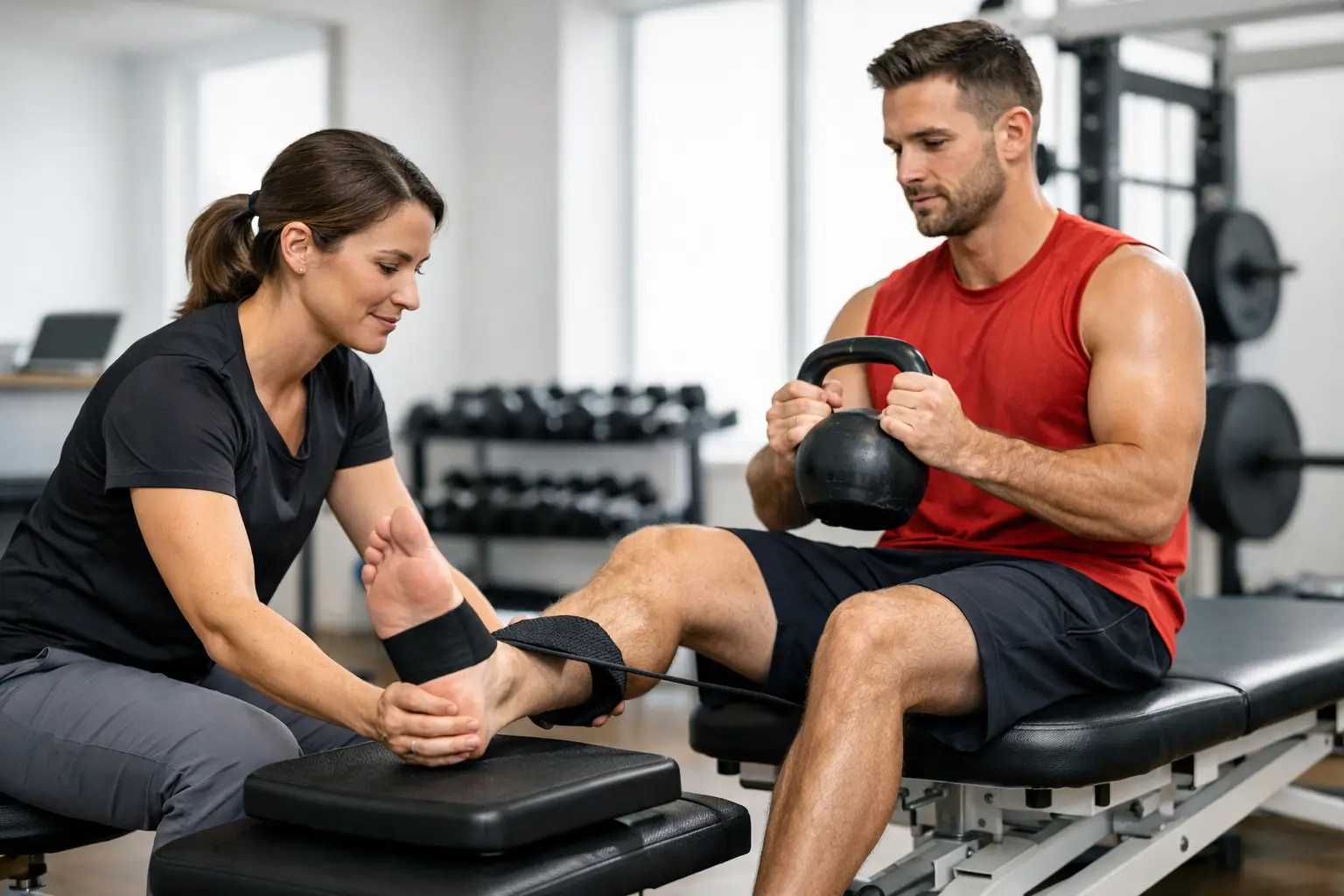 Ankle Rehab for Lifters After an Ankle Sprain
