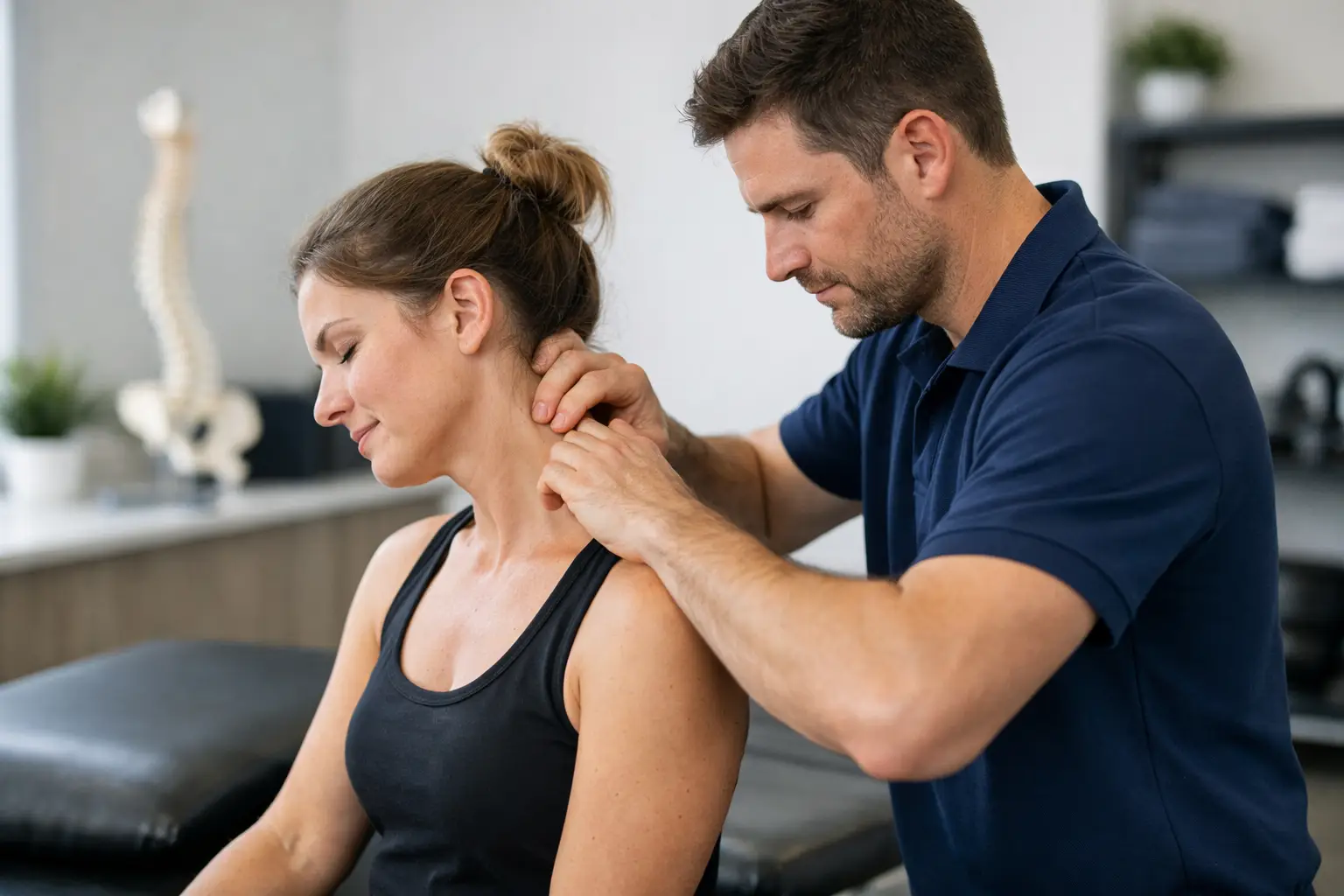Deep Tissue Massage Hamilton for Neck Pain